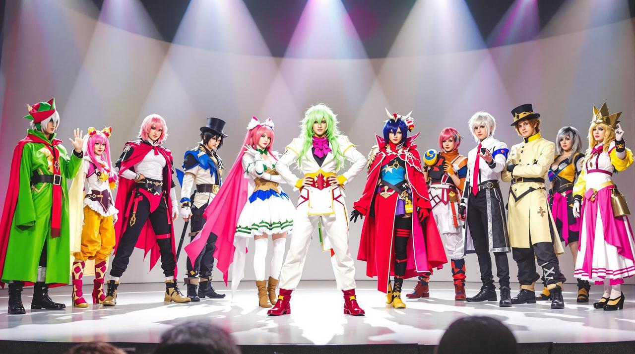 乐乐动漫活动 - cosplay大赛·百变漫星